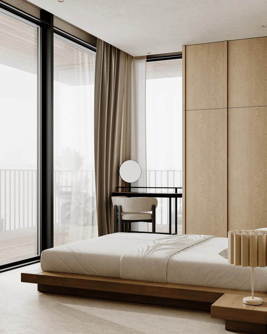 Smart-home bedroom