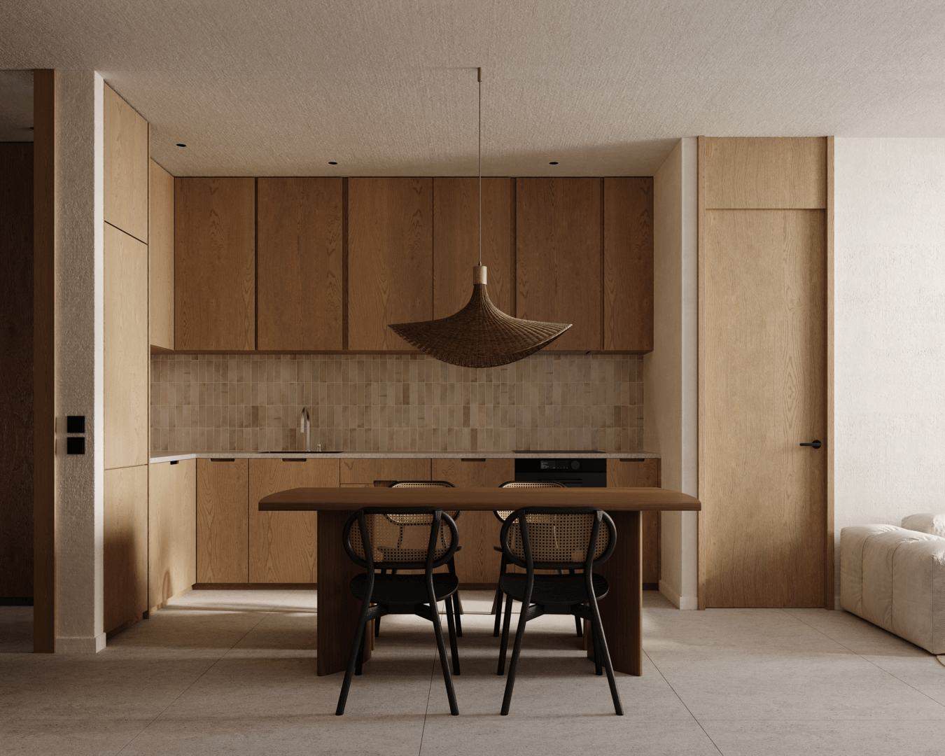 Kitchen — Wave interior